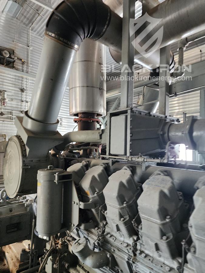 Used 1150 hp CAT G3516LE-A3 GE Gemini ES602 2-Stage Sour (1 of 2 Available)