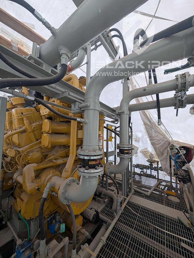 New Surplus New Surplus 3750HP Caterpillar G3612-A4 Ariel KBZ4 Reciprocating 3 Stage Sour
