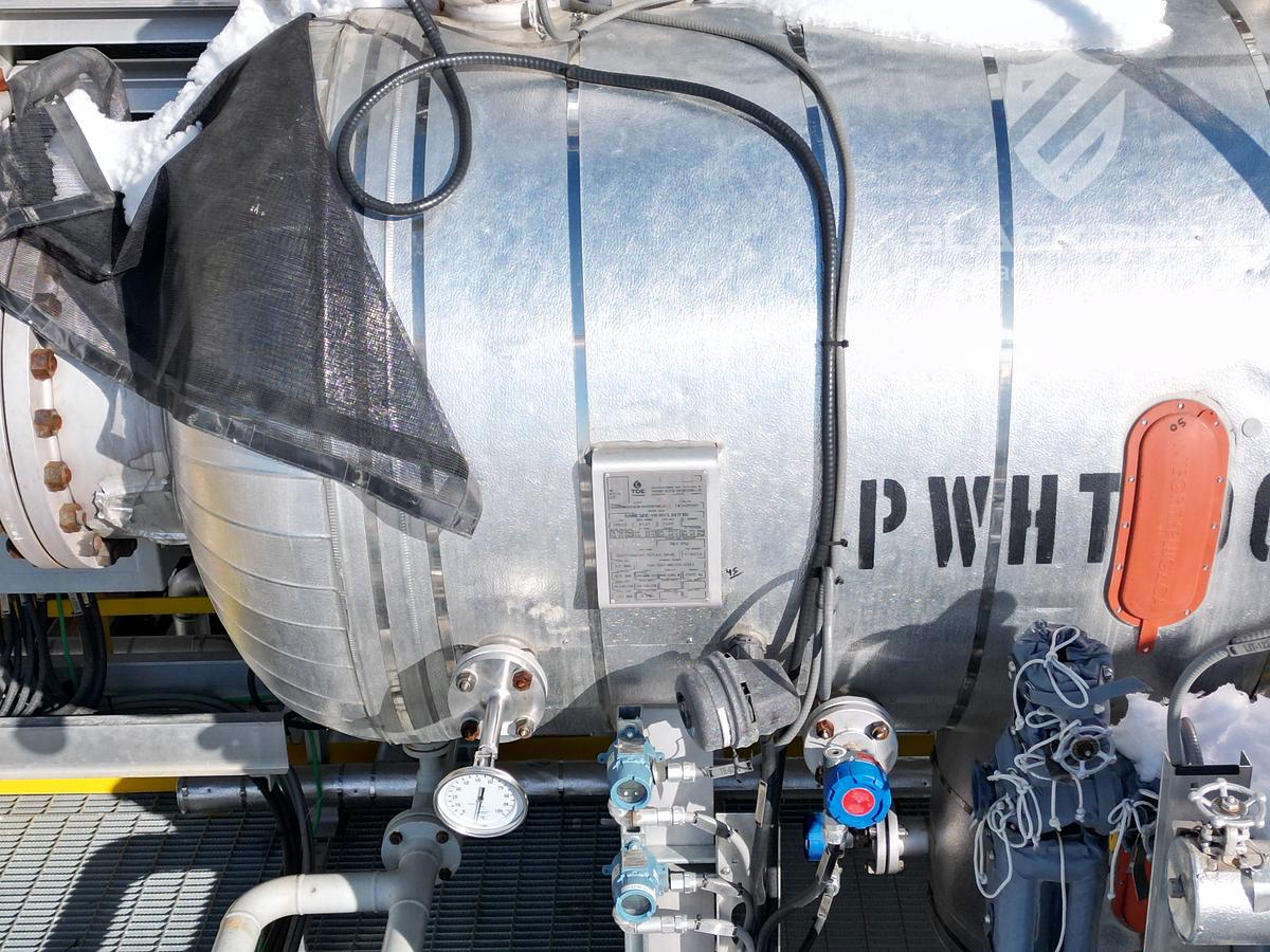 Used Crude Oil Frac Plant