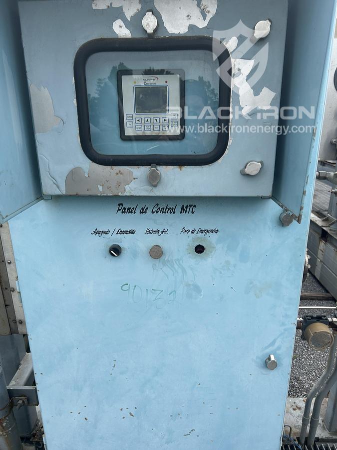 Used 2370 hp CAT 3608TA Ariel JGD/4 4-Stage Sour Recip Unit #090132