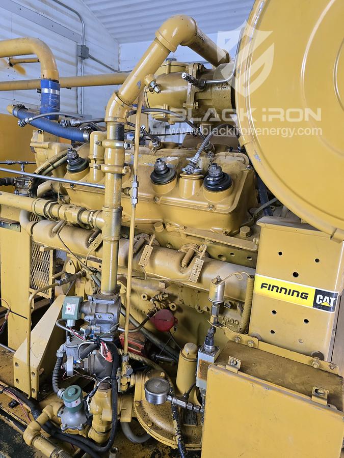 Used 375KW, Cat G3408, Nat Gas, 480/277V