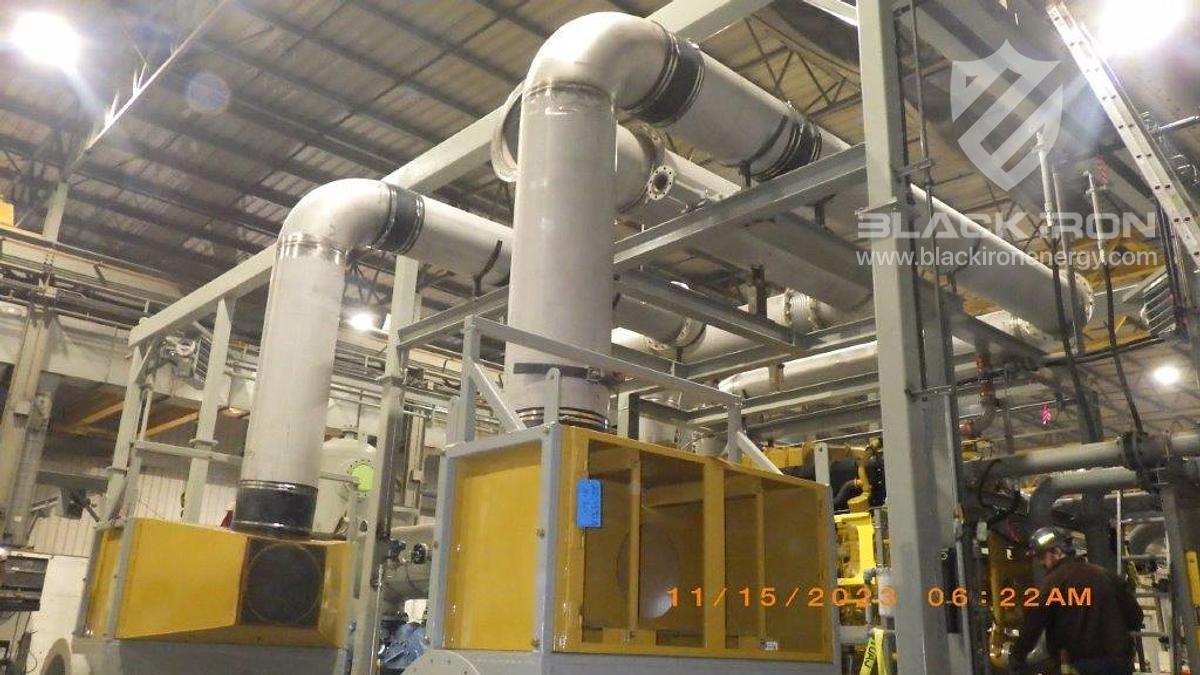 New Surplus New Surplus 3750HP Caterpillar G3612-A4 Ariel KBZ4 Reciprocating 3 Stage Sour