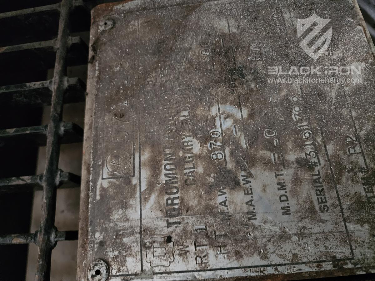 Used 1150 hp CAT G3516LE-A3 GE Gemini ES602 2-Stage Sour (1 of 2 Available)