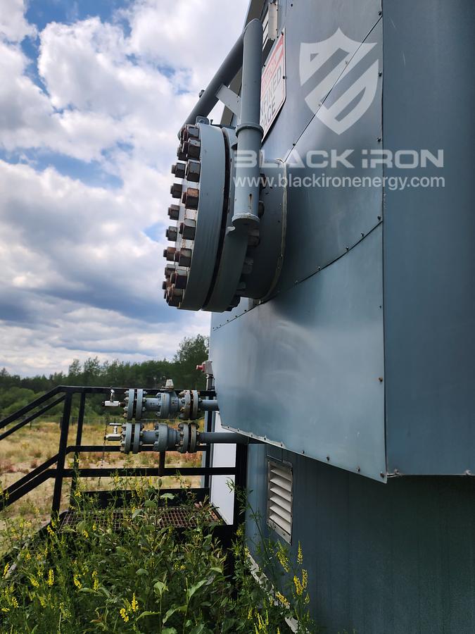 Used 60" OD x 20' S/S x 1450 psig MAWP 3-Phase Sour Separator