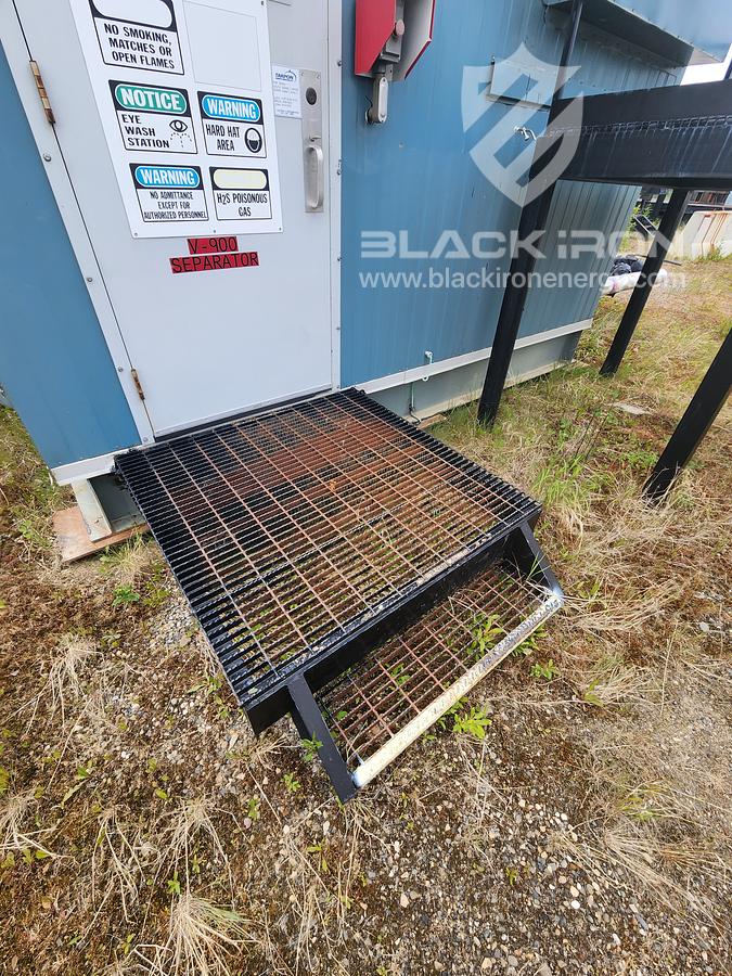 Used 60" OD x 20' S/S x 1450 psig MAWP 3-Phase Sour Separator