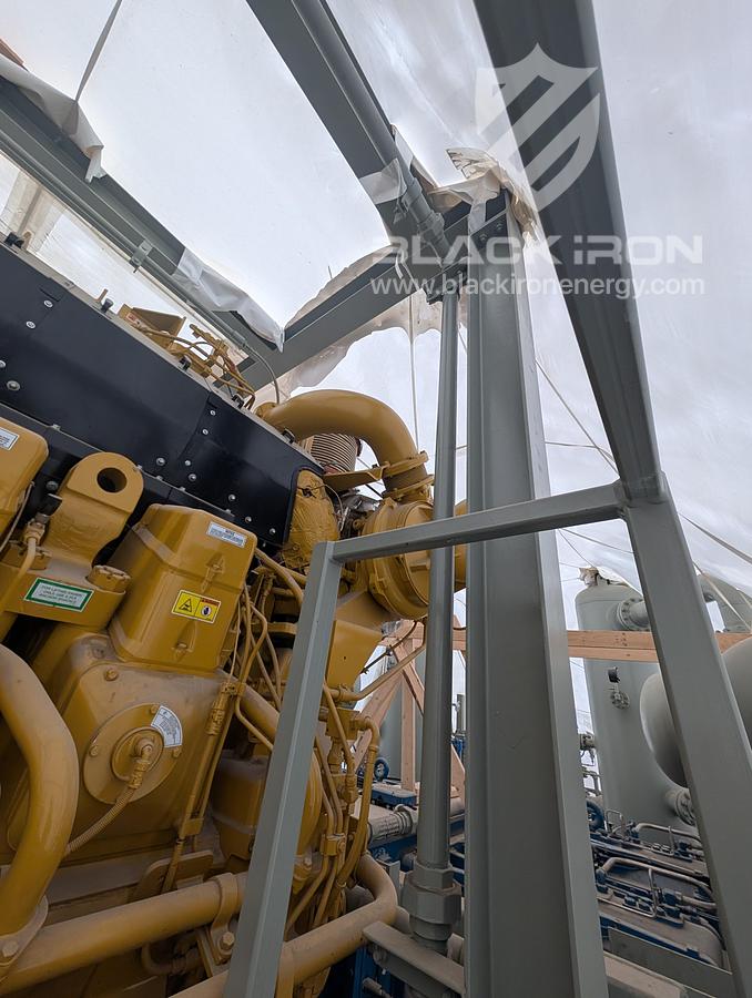 New Surplus New Surplus 3750HP Caterpillar G3612-A4 Ariel KBZ4 Reciprocating 3 Stage Sour