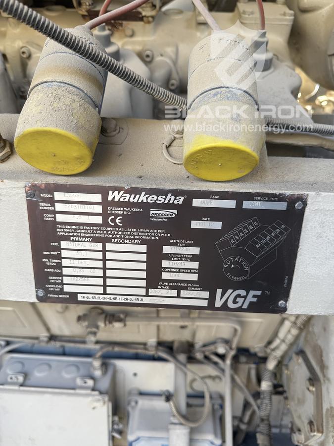 Used 500 kW Waukesha L36GSI Genset - Unit 2