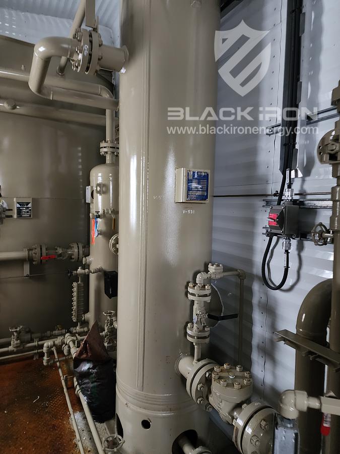 New Surplus 24" OD x 10' S/S Fuel Gas Sweetening Skid