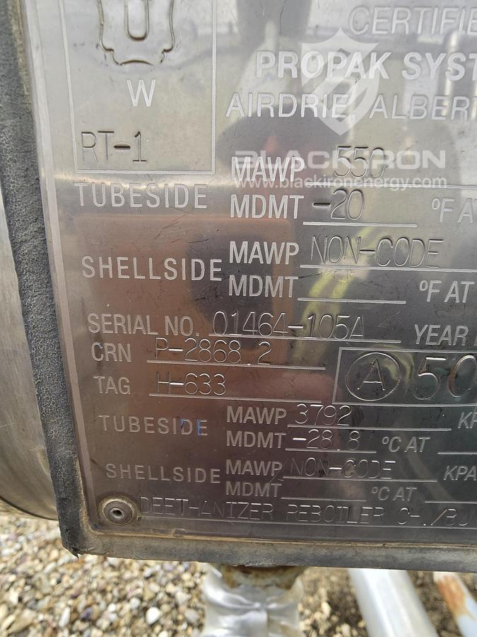 Used 15 MMSCFD Refrig Plant