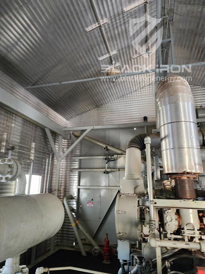 Used 1150 hp CAT G3516LE-A3 GE Gemini ES602 2-Stage Sour (1 of 2 Available)