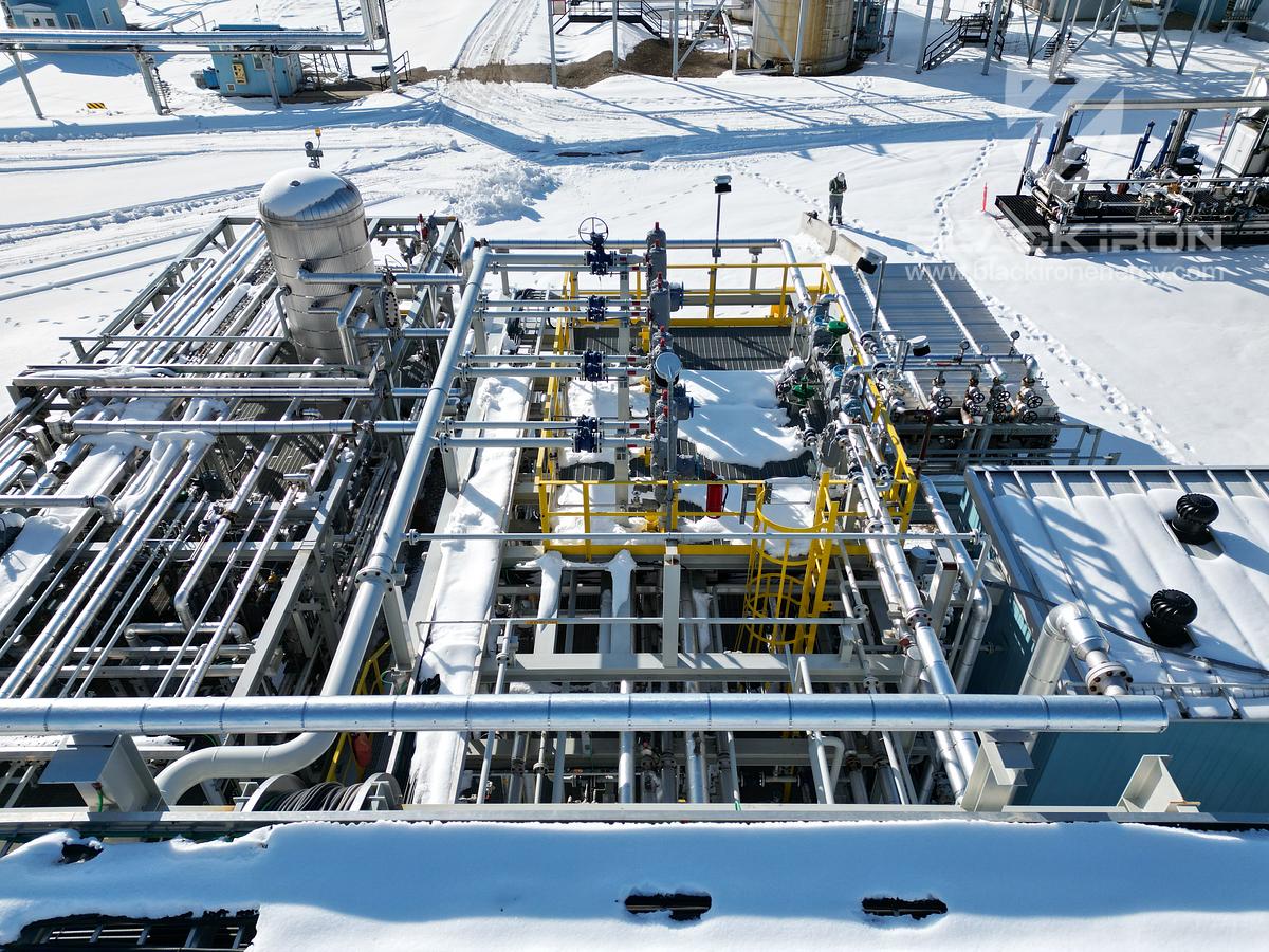 Used Crude Oil Frac Plant