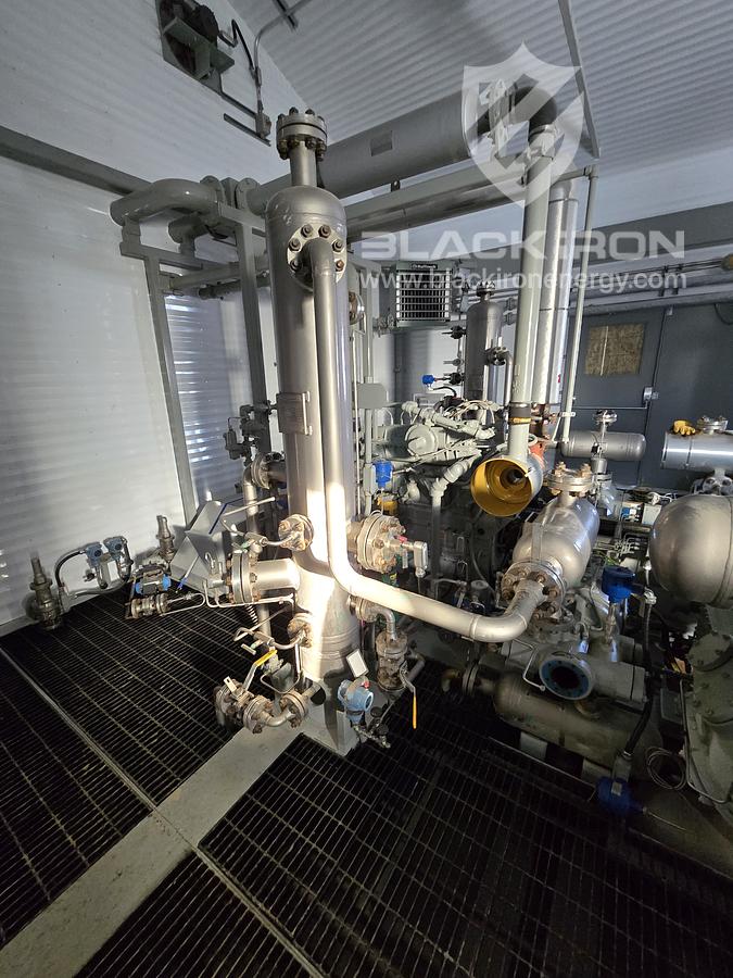 Used 169 hp Cat 3306TA Ariel JG4-4 Acid Gas Compressor