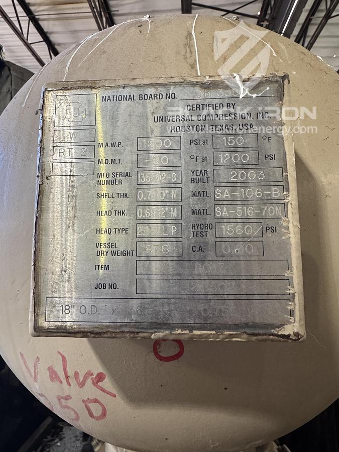Used 4962 HP CAT 3612, JGD/6 3 Stage Sour