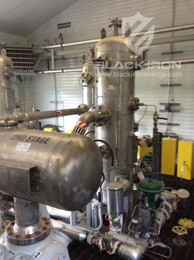 Used Qty. 2 - 300hp EMD Ariel JGA/6 5-Stage Acid Gas Units