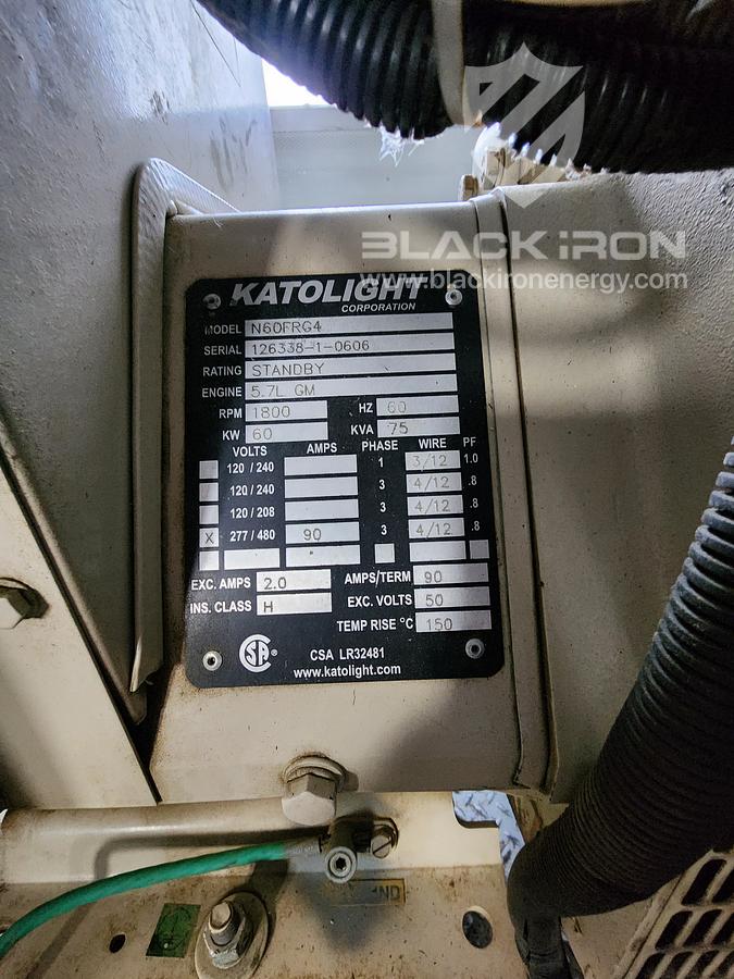 Used Dual 60kw Genset Package