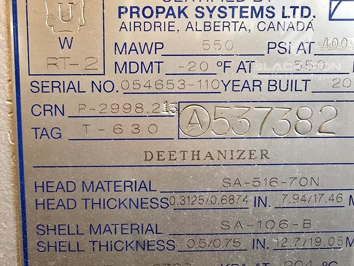 Used 15 MMSCFD Refrig Plant