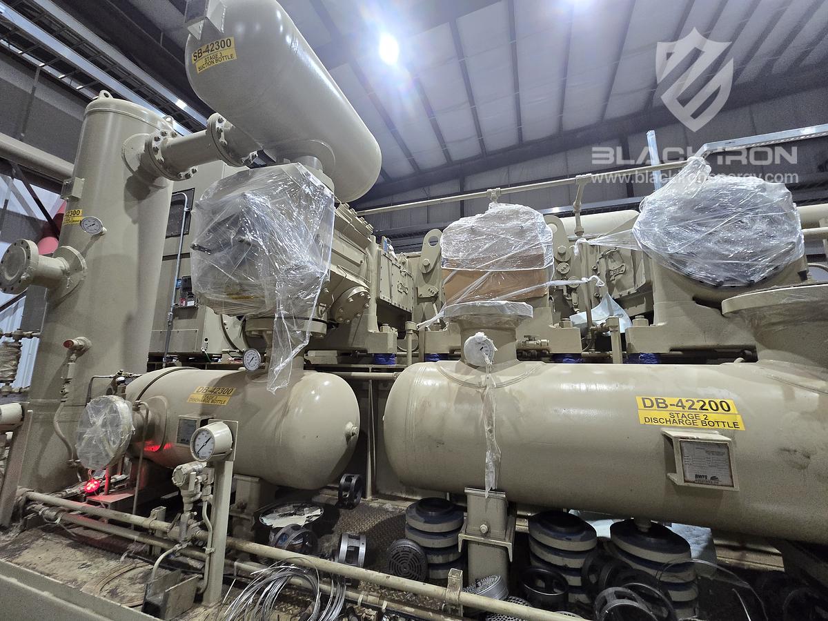 Used 5500 hp GE Electric Drive Ariel KBZ/6 4-Stage (1 of 4 Available)