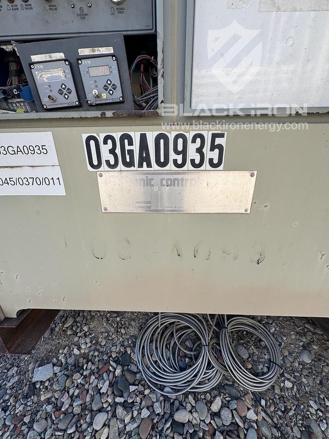 Used 3335 HP CAT 3612 Single Stage Sour JGD/6