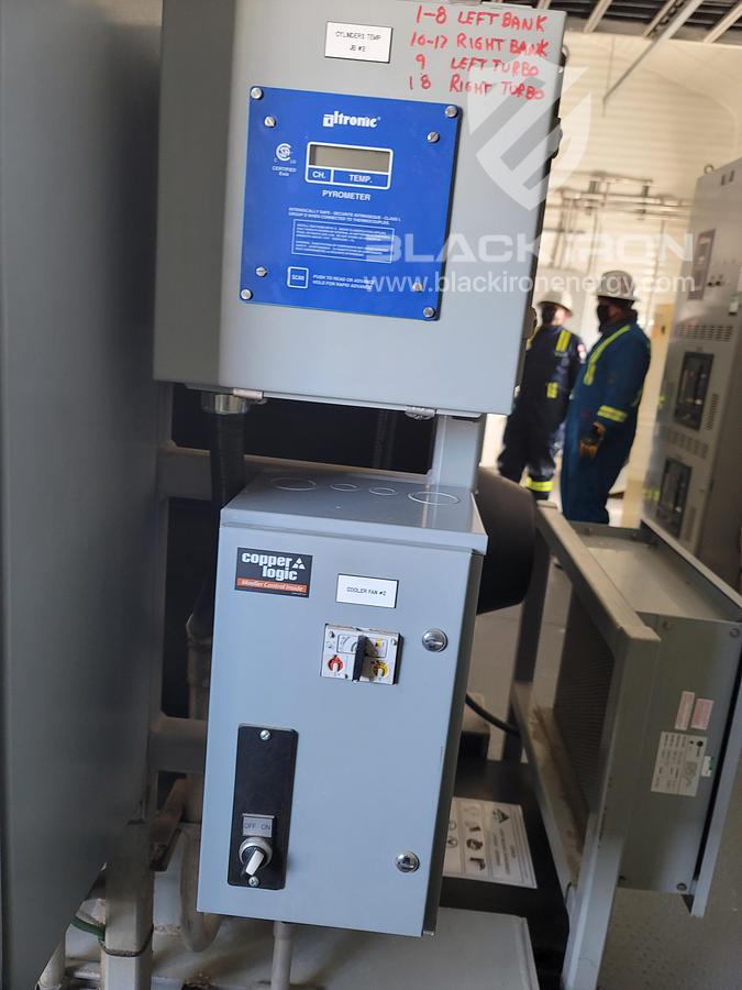 Used P48GL Dual Genset 700KW Nat Gas