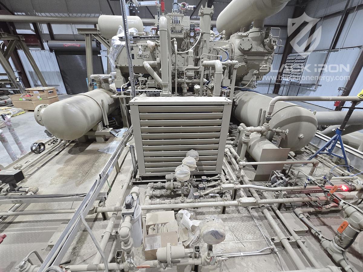 Used 5500 hp GE Electric Drive Ariel KBZ/6 4-Stage (1 of 4 Available)