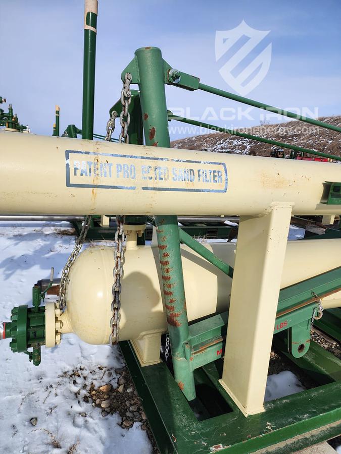 New Surplus Qty. 12: New Surplus Sand Separator, 3000 psig MAWP
