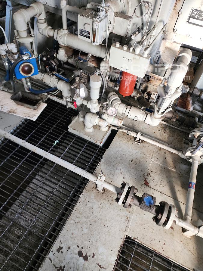 Used 1150 hp CAT G3516LE-A3 GE Gemini ES602 2-Stage Sour (1 of 2 Available)