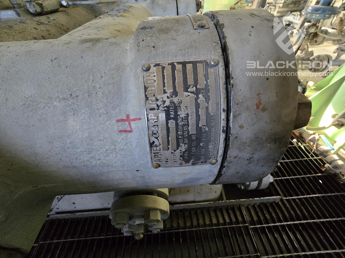 Used 1480 hp Waukesha L7042GSI Ariel JGK/4 2-Stage Sour Recip