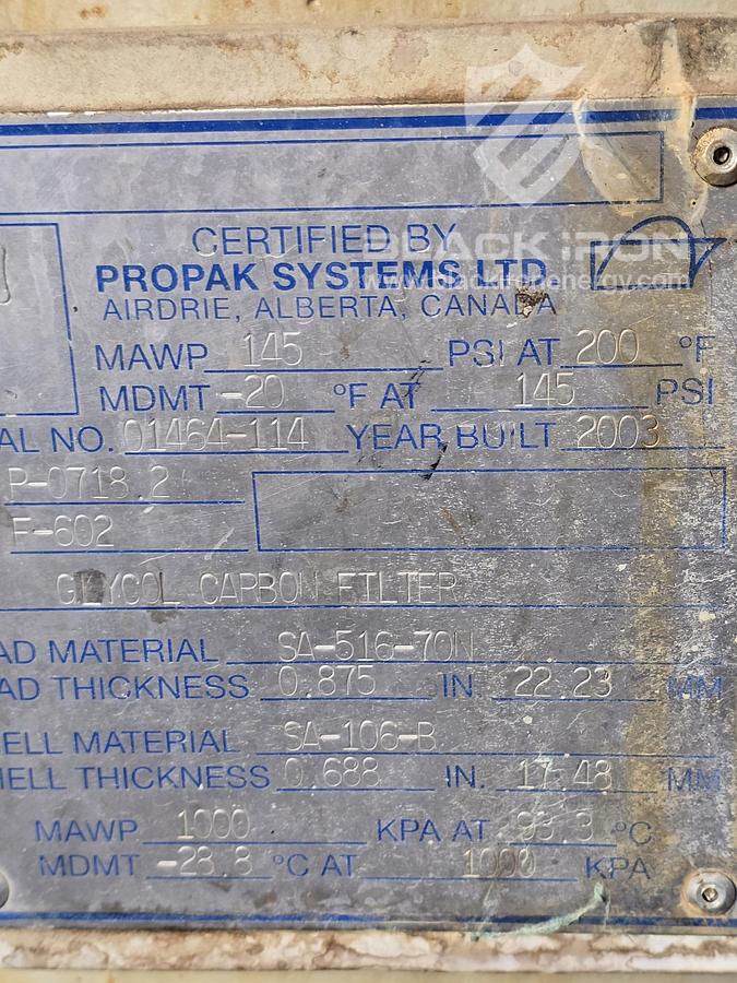 Used 15 MMSCFD Refrig Plant