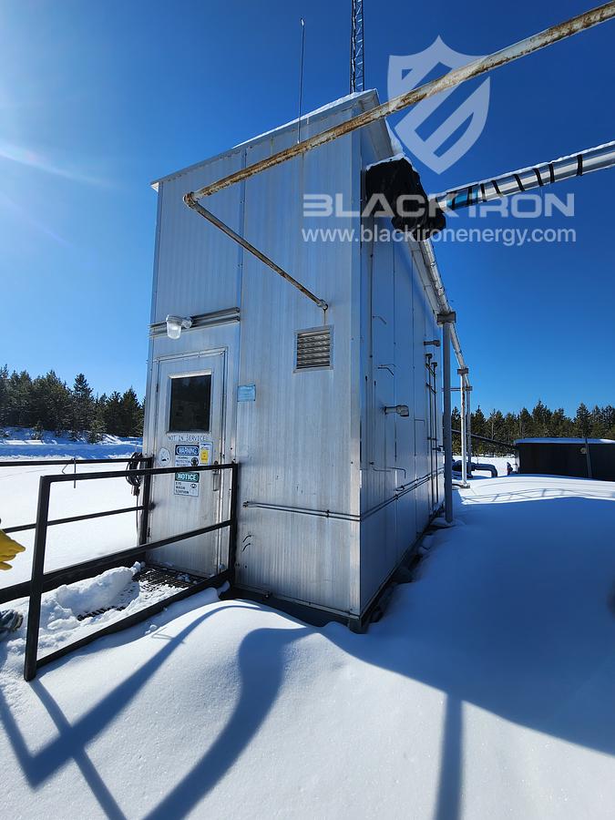 Used 36" Horizontal Sour Separator(1440 psi) with Blowcase(1650 psi)