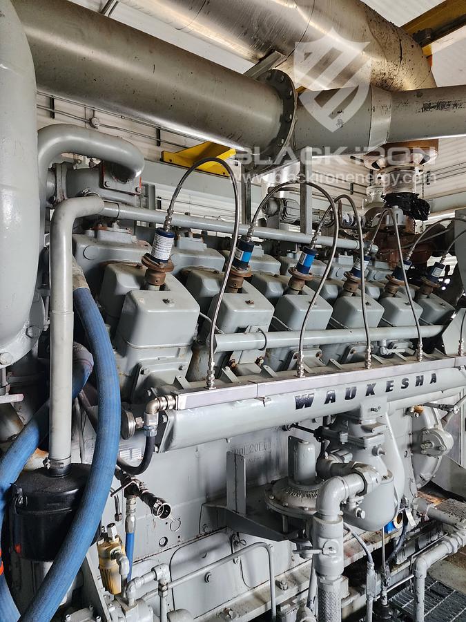 Used 1478 hp Waukesha L7042GL Ariel JGK/2 2-Stage Recip