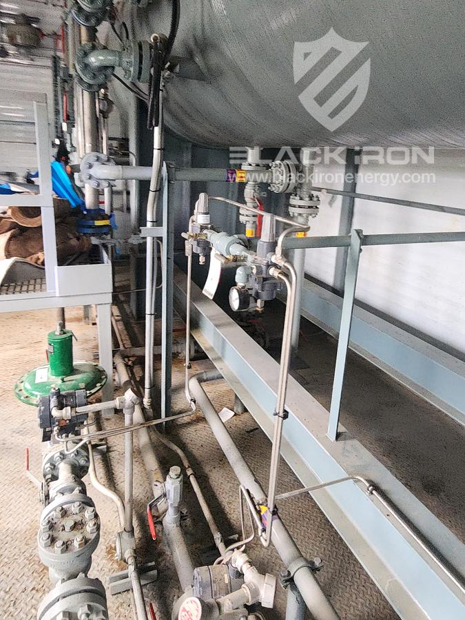 Used 60" OD x 20' S/S x 1450 psig MAWP 3-Phase Sour Separator