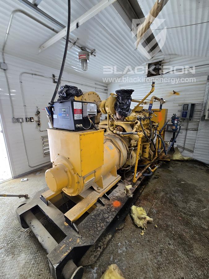 Used 375KW, Cat G3408, Nat Gas, 480/277V