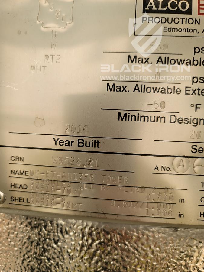 New Surplus 200 MMSCFD Refrig Plant