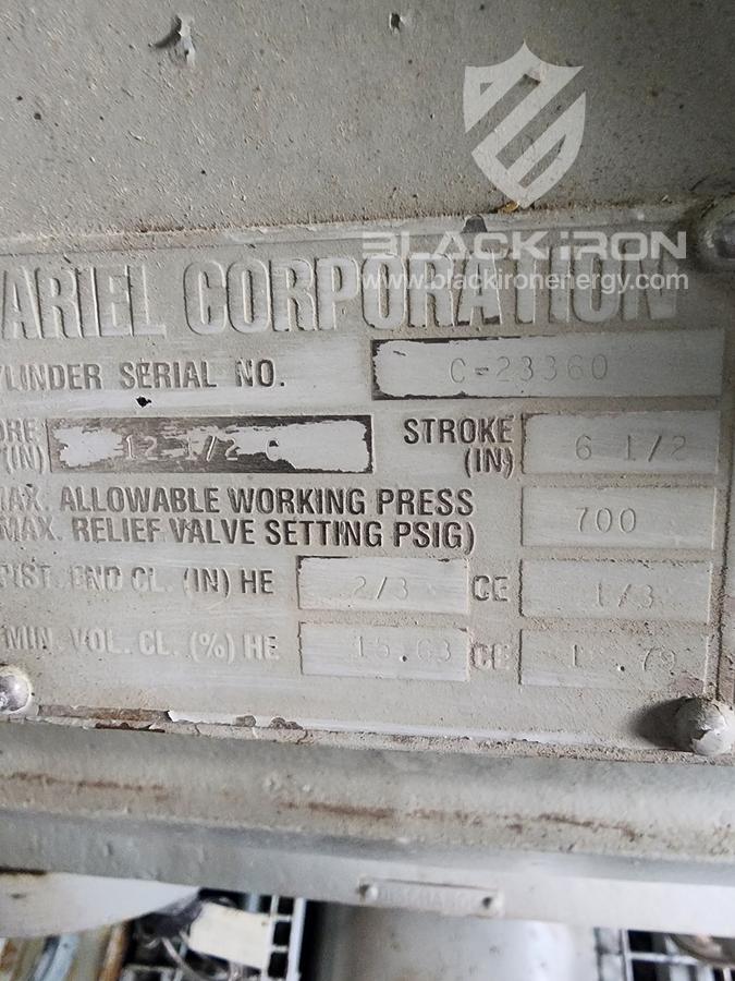 Used 1478 hp Waukesha L7042GL Ariel JGK/2 2-Stage Recip