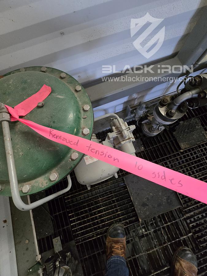 Used 169 hp Cat 3306TA Ariel JG4-4 Acid Gas Compressor