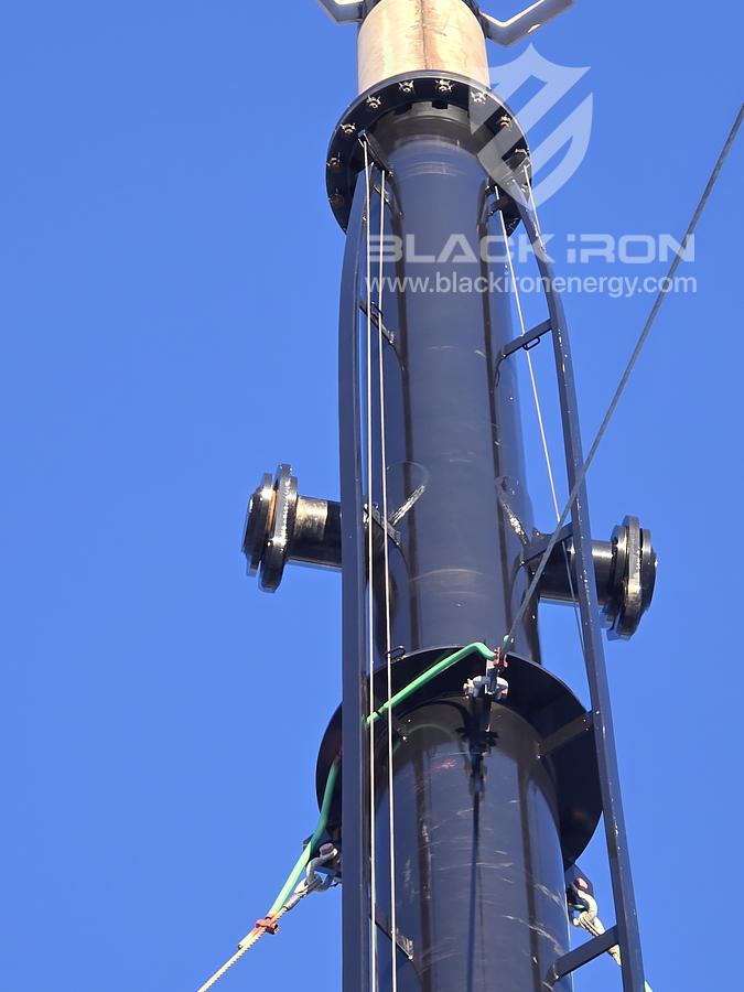 New Surplus 16" OD x 60' H Flare Stack