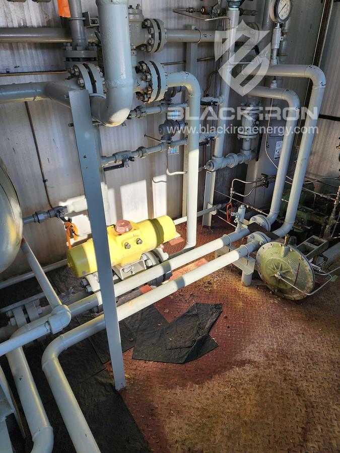 Used 36" Horizontal Sour Separator(1440 psi) with Blowcase(1650 psi)