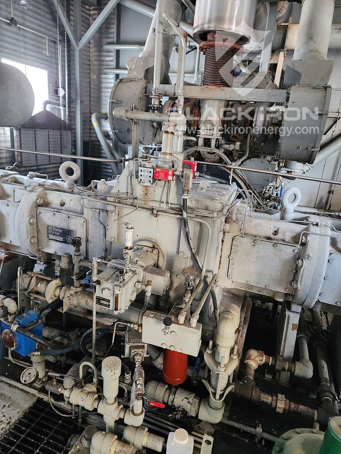 Used 1150 hp CAT G3516LE-A3 GE Gemini ES602 2-Stage Sour (1 of 2 Available)