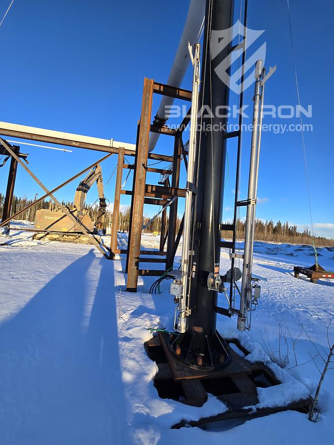 New Surplus 16" OD x 60' H Flare Stack