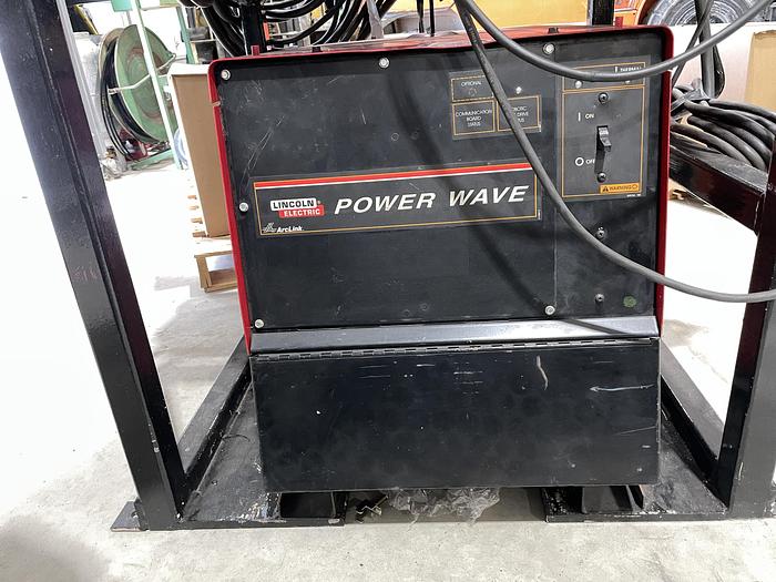 Used FANUC FANUC ARC MATE 120iB MIG WELDING CELL WITH LINCOLN 455M AND INDEX TABLE 5' X 8' RJ3iB CONTROL