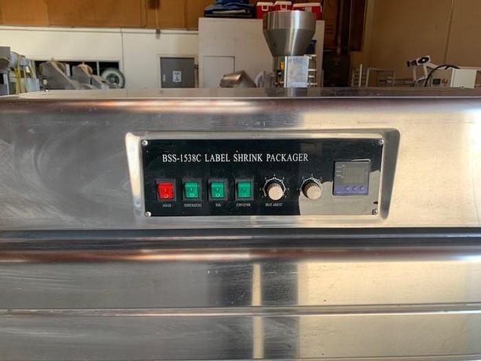 Used 2016 Label Shrink Wrapper 1538C