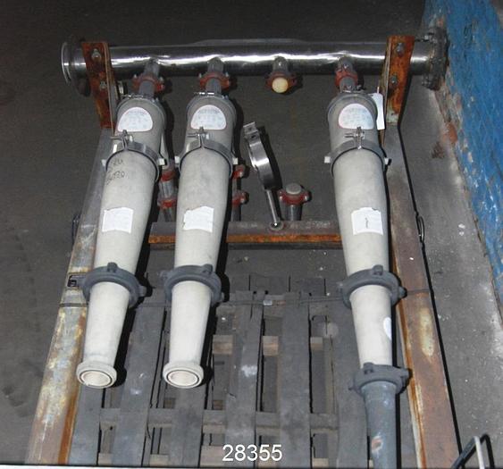 Used Bauer 606h 3 Bank Centri Cleaners, L #28355