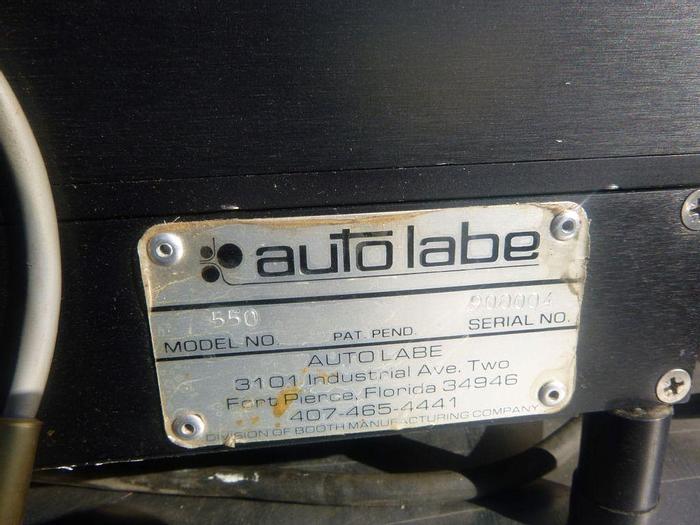Used Labeler, Pressure Sensitive, Auto Labe, Mdl 550, Semi-Auto #S743826