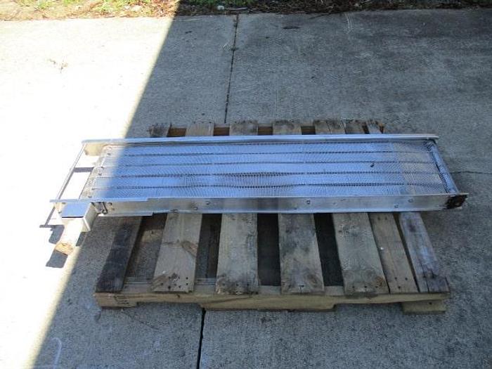 Used Conveyor Section; Wire Belt; 14"Wx5'L