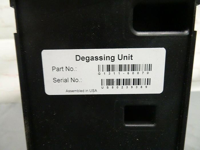 Used Agilent Technologies 4 Channel  Degasser Unit G1311-60070 *Parts/Repair* #1