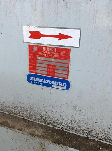 Usato Ventilatore Ferrari ARTG 40 Kw 15