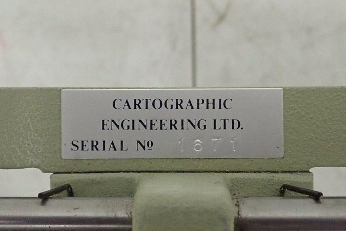 Used Cartographic Engineering Ltd Scanning Stereoscope with Case and Extras