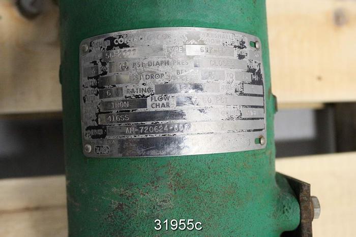 Used Fisher 657-ED 6" Steam Valve #31955