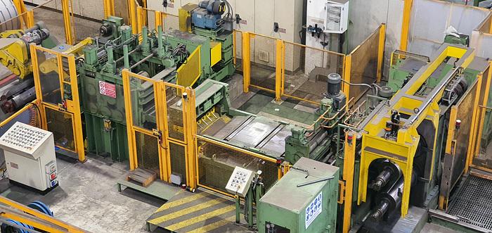 Used GUIDA   750mm x 14mm S.S. Slitting Line (Used) #4362