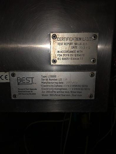 Used Best Tomra LS9000 Optical Sorter